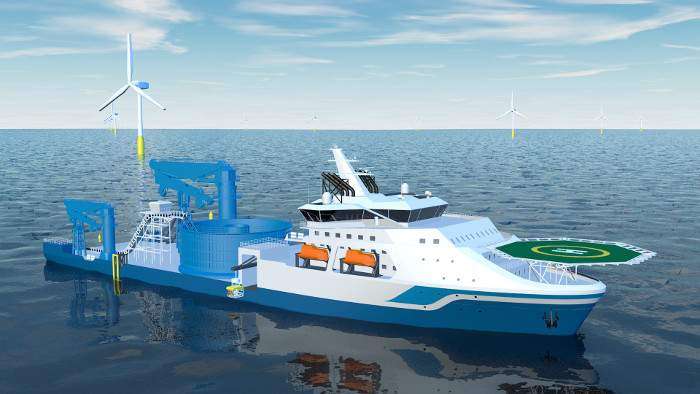 High Tien Offshore unveils cable vessel plans TGS 4C | 4C Offshore News