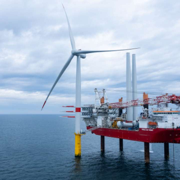 First turbine installed at 500MW wind farm off French coast TGS 4C | 4C ...