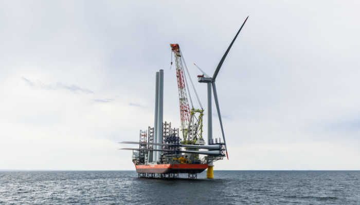 First turbine installed at 1.1GW Baltic Sea project TGS 4C | 4C ...