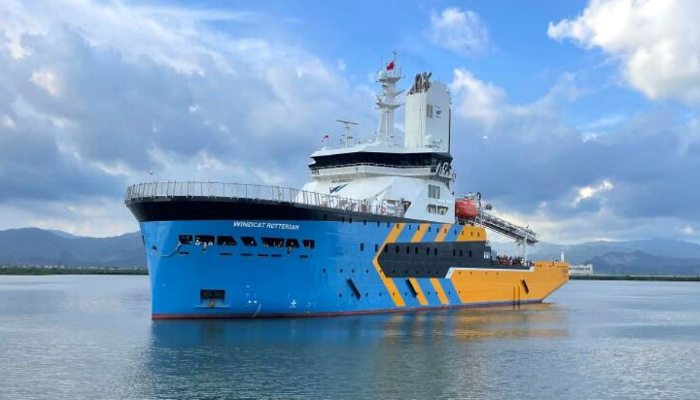 New 'next-gen' offshore wind vessel sails through sea trials TGS 4C ...