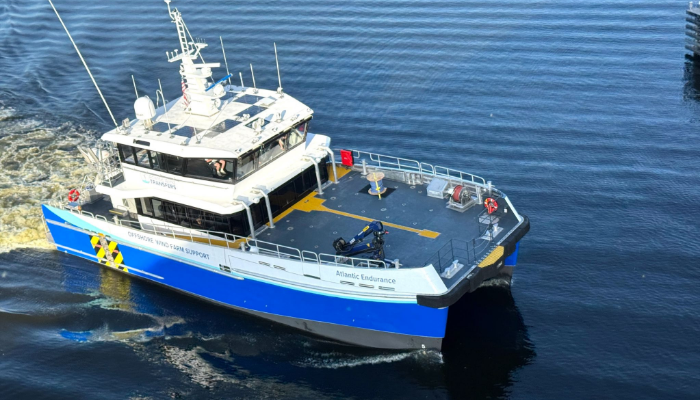 US firm launches new offshore wind support vessel TGS 4C | 4C Offshore News