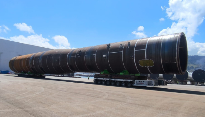 First Hornsea 3 monopile rolls off factory floor TGS 4C | 4C Offshore News