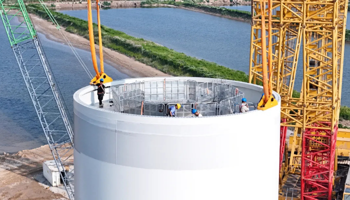 Record-breaking wind turbine trialled in China TGS 4C | 4C Offshore News