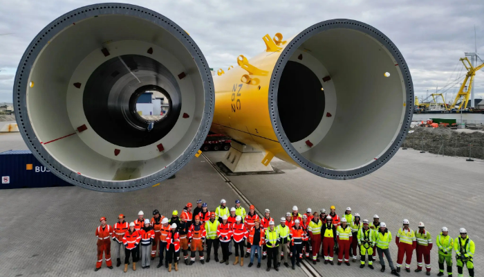 Offshore wind work finalised at Dutch port TGS 4C | 4C Offshore News