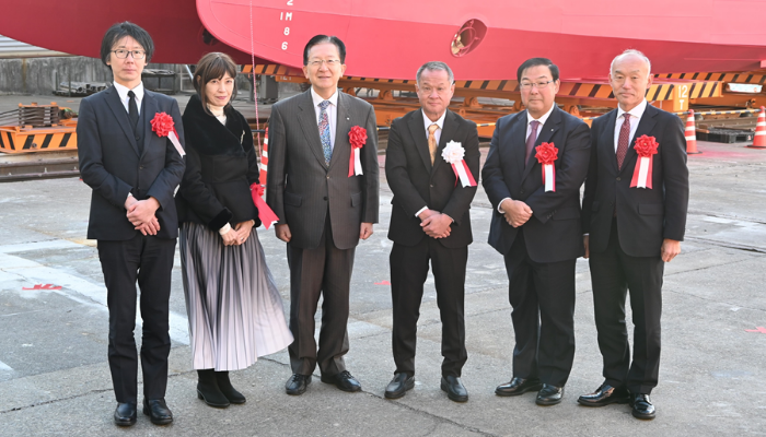 NYK welcomes first Japan-made offshore wind crew transfer vessel TGS 4C ...