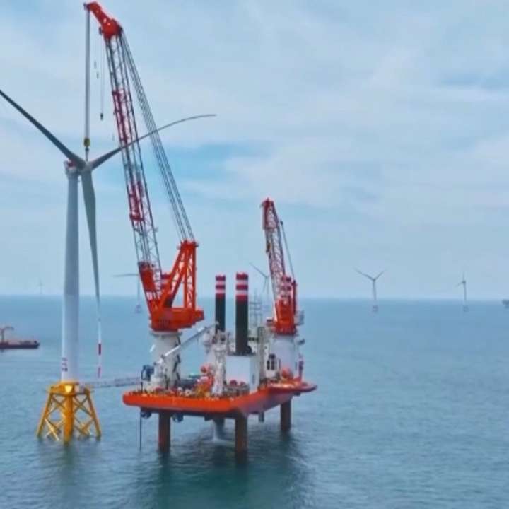 China's furthest offshore wind farm reaches full power TGS 4C | 4C ...