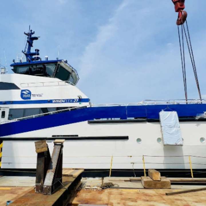 UK firm welcomes new vessel to offshore wind fleet TGS 4C | 4C Offshore ...