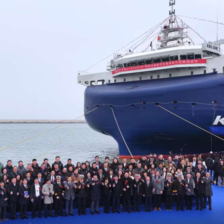 Dajin unveils new XXL offshore wind deck carrier TGS 4C | 4C Offshore News