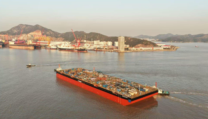 New offshore wind cargo vessel sets sail for Europe TGS 4C | 4C ...