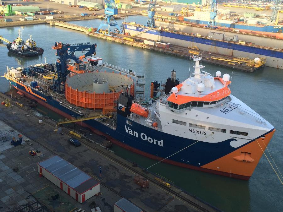 Nexus - Cable laying vessel | TGS 4C | 4C Offshore