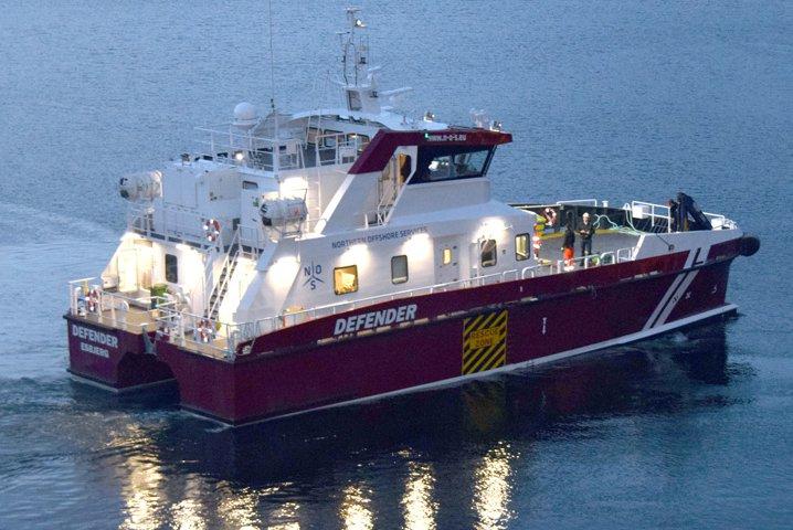 Mv Defender MV Defender - Catamaran - Aluminium | TGS 4C | 4C Offshore